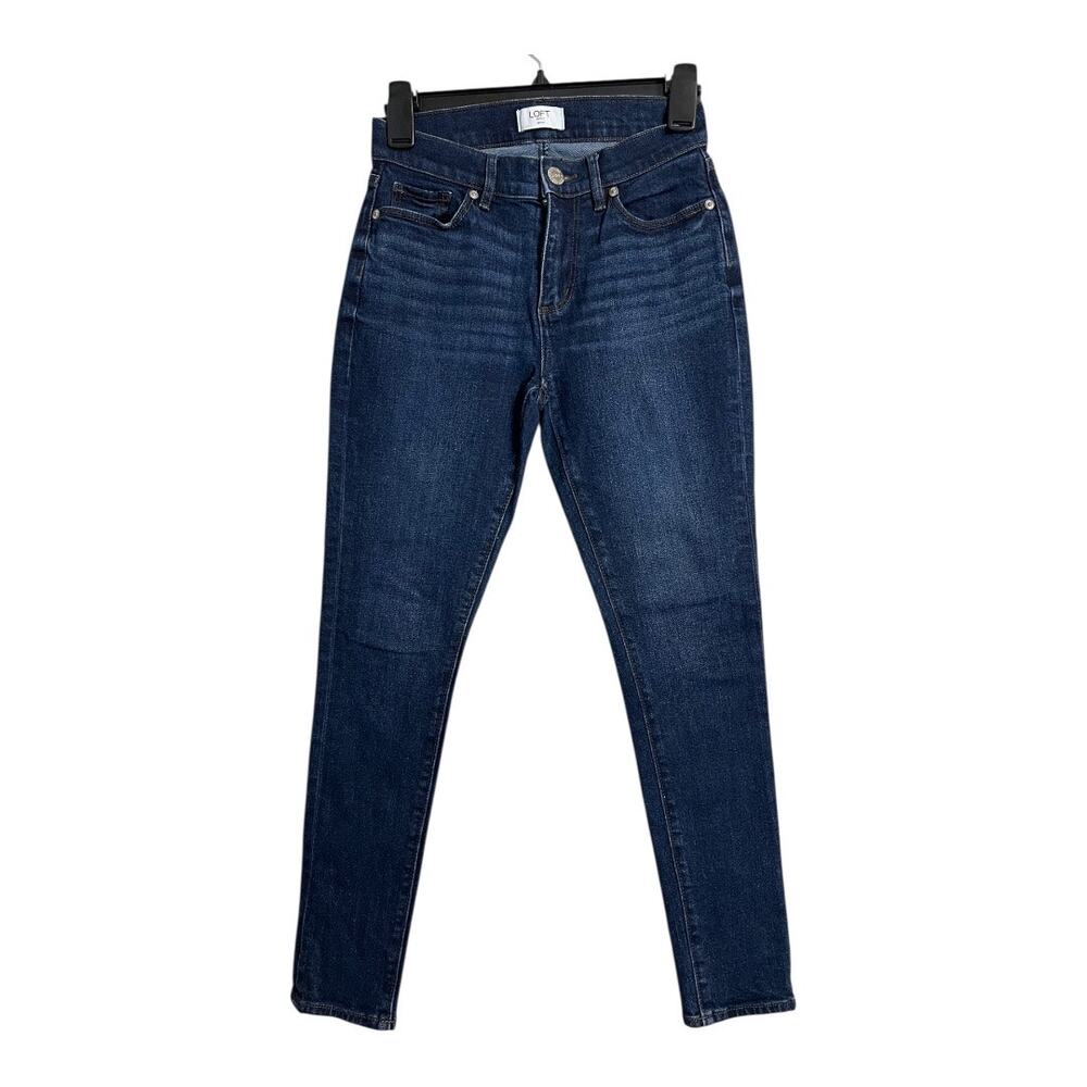 Ann Taylor LOFT Petite Skinny Jeans Womens Denim Pants 00